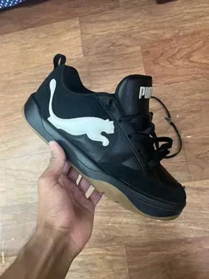 Puma Good Condition Men's Sneakers Black UK8 Thin & Thick Laces