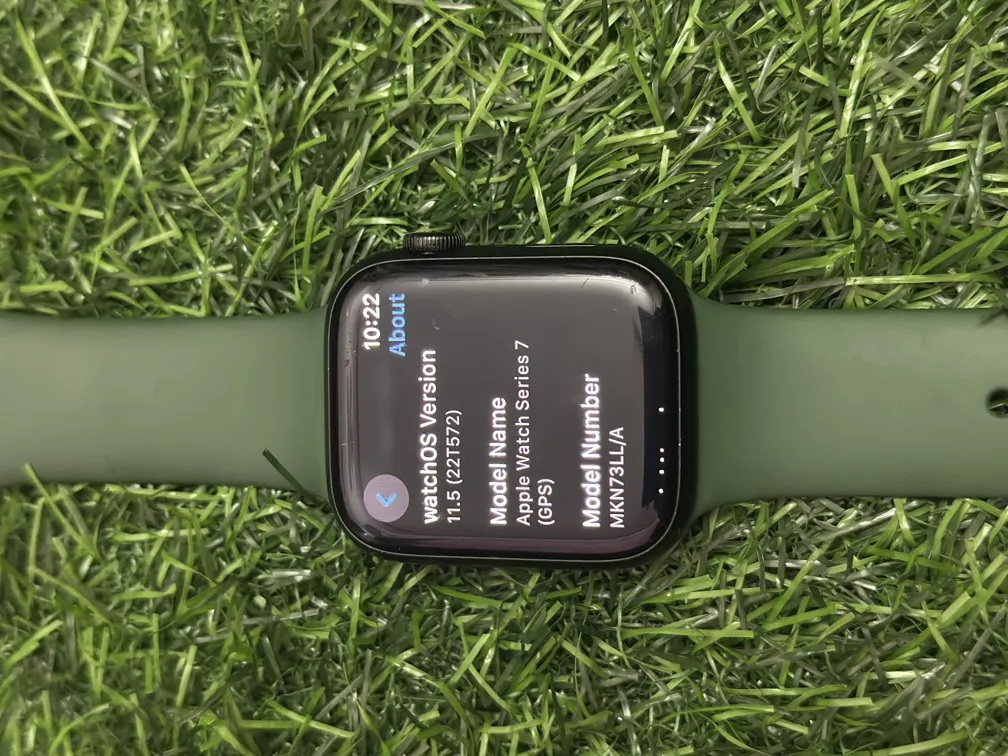 Apple Watch Series 7 GPS 45mm Green 87% Battery Health