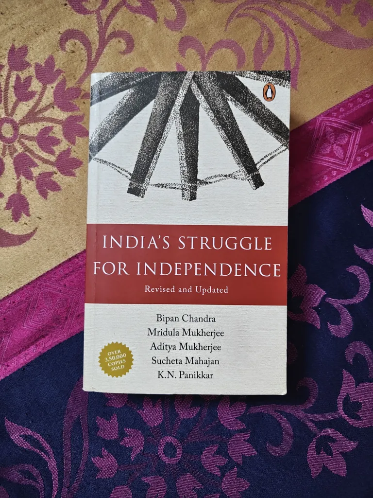 India's Struggle For Independence By Bipan Chandra | Hardcover | New | Red | Under 1 Kg