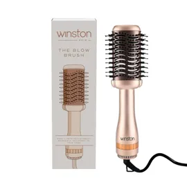 Winston Brand New Hair Straightener Blow Brush Pink