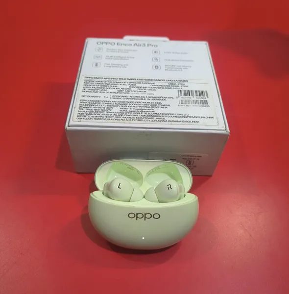 Buy used Oppo Enco Air 3 Pro ANC TWS Earbuds, Used, 49db Noise Cancellation online on Resellpur