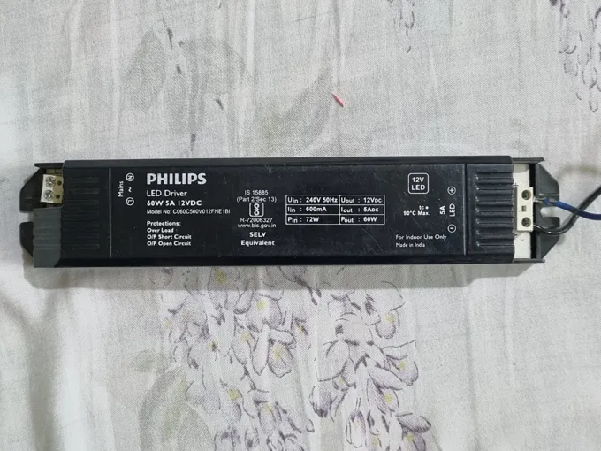 Buy used Philips Used LED Driver 12V 60W Black online on Resellpur