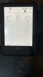 Sold second hand Onyx Boox A60 Ereader - Working Condition - Black - 6-inch E Ink Display - Eye-friendly on Resellpur