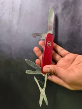 Sold second hand Victorinox Climber Swiss Army Knife 91mm Ruby Red Multi-tool on Resellpur