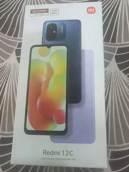 Buy used Redmi 12C Excellent Condition Smartphone Blue 64GB 4GB RAM Dual Camera online on Resellpur