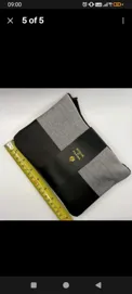 Buy used Aqua Di Parma Excellent Condition Pouch Black & Grey - Stylish & Practical online on Resellpur