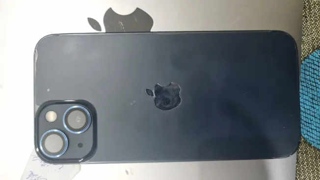 Buy used Apple Iphone 13 Fair Condition 128GB 99% Battery Dark Blue online on Resellpur