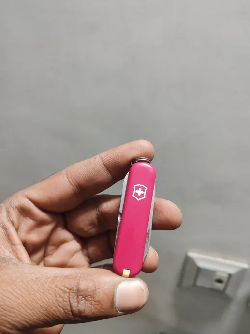 Buy used Victorinox Classic SD Pink | Well Maintained Multi Tool | Compact EDC Knife online on Resellpur
