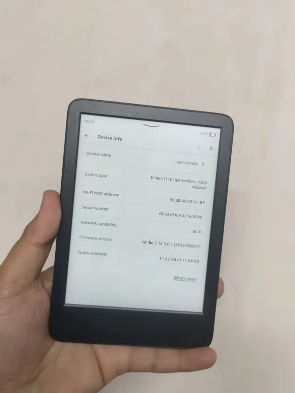 Buy used Kindle 11th Gen (16GB) Very Good Condition Black online on Resellpur