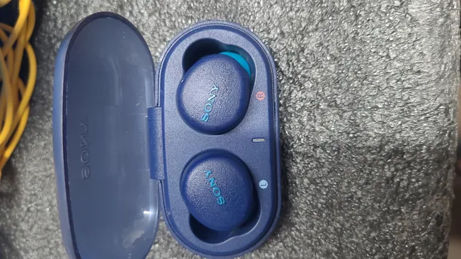 Buy used Sony Used Earbuds Blue Wireless With 80h Battery Life online on Resellpur