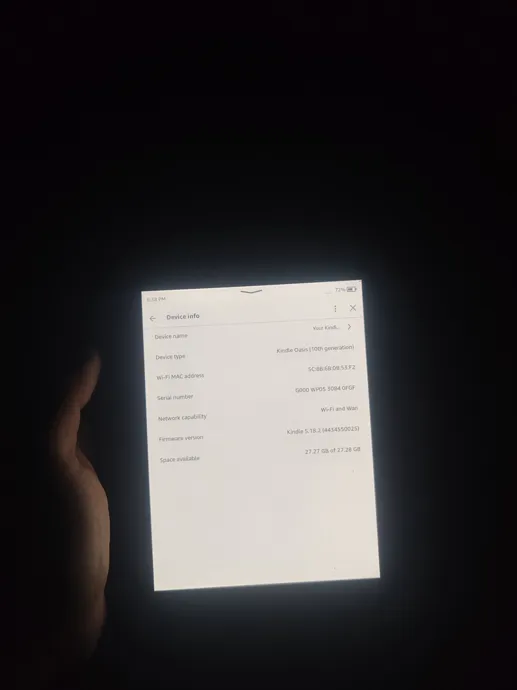 Buy used Amazon Kindle Oasis 10th Gen New Like 32GB Gray Premium Reading Device online on Resellpur