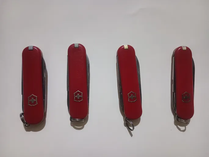 Buy used Victorinox Classic SD Swiss Knife – Red Edition – Compact Utility Tool online on Resellpur