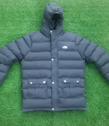 Buy used The North Face Men's Winter Jacket Dark Grey XL online on Resellpur