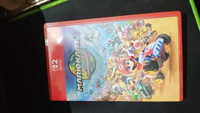 Buy used Nintendo Switch 2 Mario Kart World Game Cartridge Red New online on Resellpur