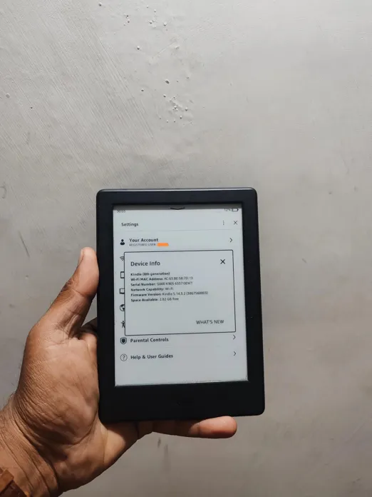 Buy used Amazon Kindle 8th Gen Basic | Good Condition | Ebook Reader | Black | 6-inch Display online on Resellpur