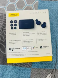 Buy used Jabra Elite 4 Active Refurbished Wireless Earbuds Navy Blue online on Resellpur