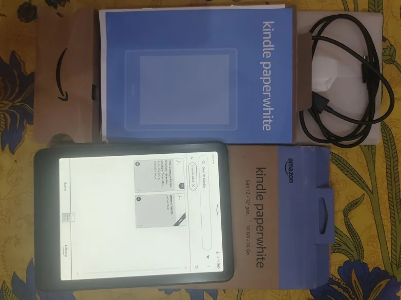 Buy used Kindle Paperwhite 12th Gen New Black Login Issue online on Resellpur