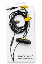 Sold second hand Realme Buds 2 Wired Earphones Black Yellow New on Resellpur