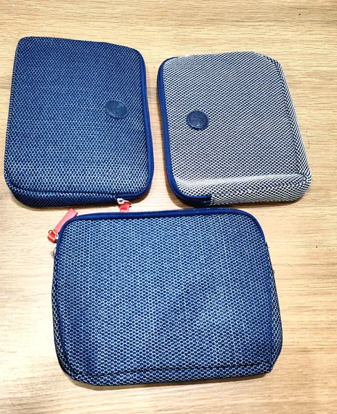 Buy used Air France Toiletry Bags Set Of 3 - Premium Travel Organizer - Blue, White, Red online on Resellpur