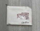 Buy used Turkish Airlines Premium Amenity Pouch Travel Organizer Case Beige Göbeklitepe Artwork online on Resellpur