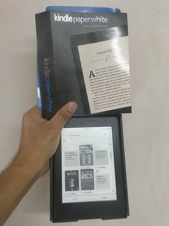 Sold second hand Kindle Paperwhite 7th Gen Good Condition Black E-reader Long Battery Life on Resellpur