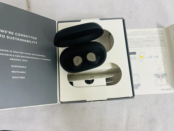 Buy used Jabra Elite7 Pro Good Wireless Earbuds Black online on Resellpur