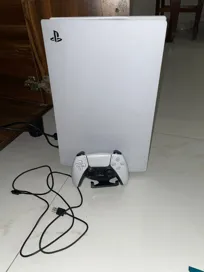 Sold second hand Playstation 5 Digital Edition Console - White - Includes Stand And Accessories on Resellpur