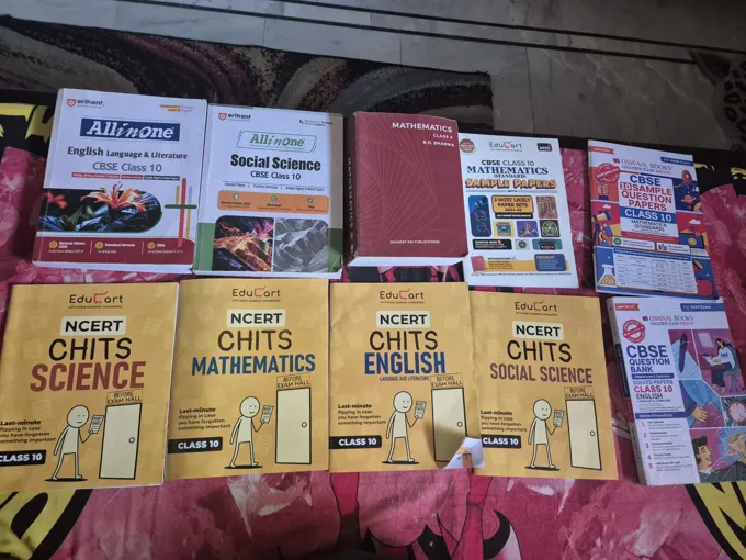Buy used Class 10 CBSE Books For Academic Year 2025-2026 online on Resellpur