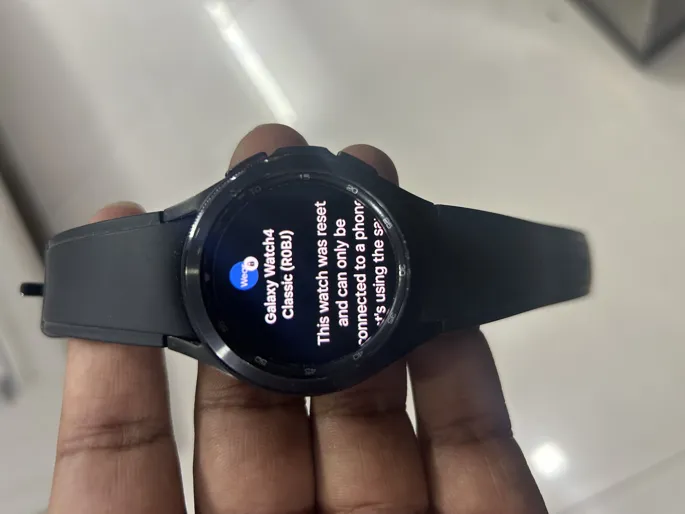Buy used Samsung Galaxy Watch 4 Classic GPS Smartwatch Black Good Condition online on Resellpur