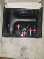 Buy used Agaro Galaxy Gun Massager - Used - Black - 4 Heads - 6 Speeds - 4000mah Battery online on Resellpur
