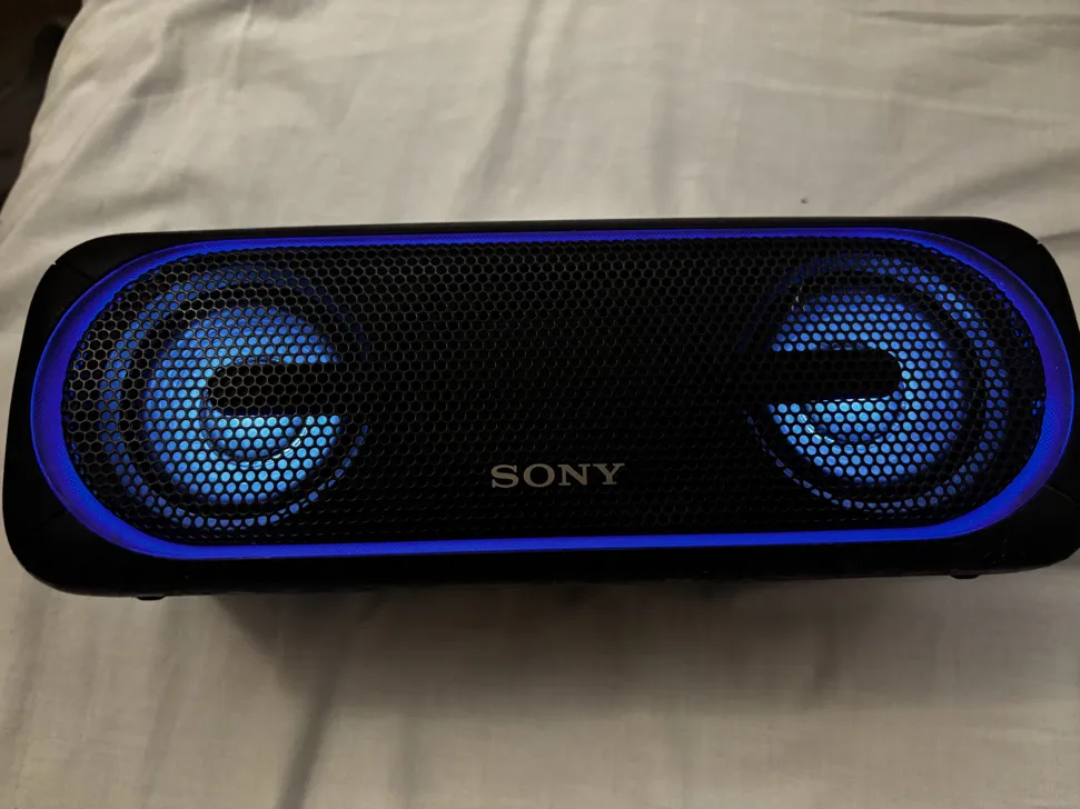 Buy used Sony SRS-XB40 Portable Bluetooth Speaker Black With Extra Bass online on Resellpur