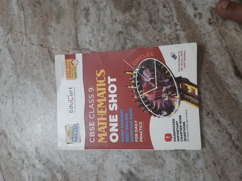 Buy used Educart Class 9 Mathematics One Shot Question Bank - New - Paperback - Red - Under 1 Kg online on Resellpur