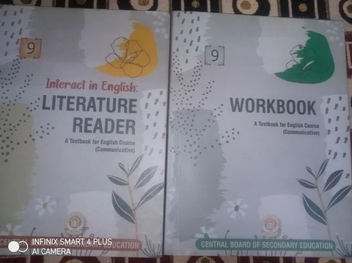 Buy used Interact In English Class 9 Workbook & Literature Reader - Hardcover - Green & Yellow online on Resellpur