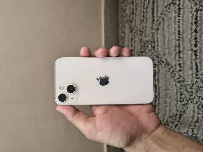 Buy used Apple Iphone 13 128GB Pink - Good Condition - Battery Health 85% online on Resellpur