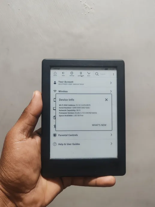 Sold second hand Amazon Kindle 8th Gen Excellent Preloved Black 4GB E-reader on Resellpur