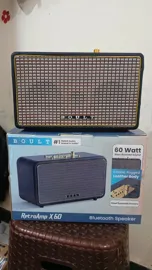 Buy used Boult Retro Amp X60 Bluetooth Speaker 60W Bass Boosted Dark Blue online on Resellpur