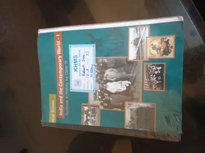 Buy used History Book Class 9 - Used - Paperback - Green - Complete Pages online on Resellpur