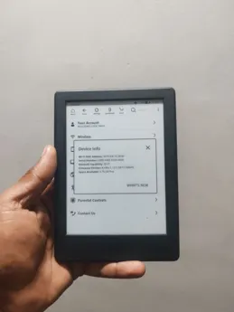 Sold second hand Amazon Kindle 8th Gen Basic Preloved Black E-reader 6-inch Glare-free Display on Resellpur