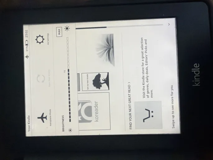 Buy used Kindle Paperwhite 6th Generation Refurbished E-reader With Backlight, Black online on Resellpur