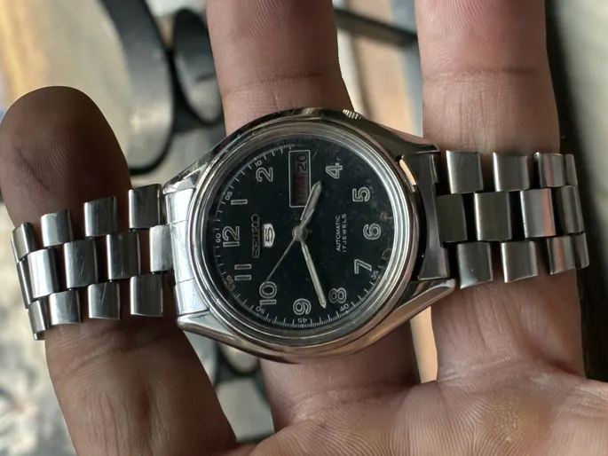 Buy used Seiko 5 Military Style Watch online on Resellpur