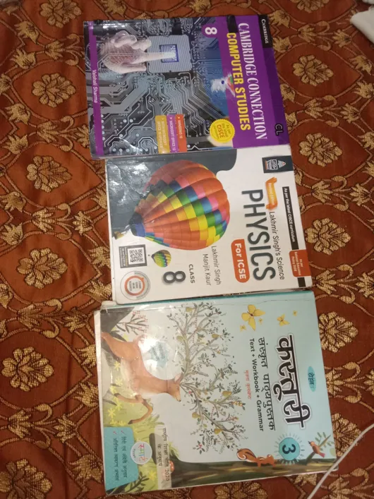 Buy used Cambridge Connection Computer Studies 8, Physics 8, Kavyati 3, Paperback, Multi-color online on Resellpur