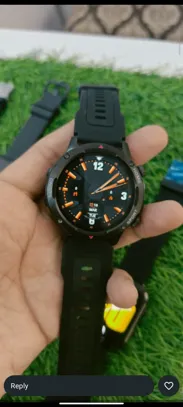 Buy used Noise Smartwatch Brand New Black Bluetooth Calling Super AMOLED Display online on Resellpur