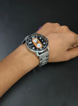 Buy used Fastrack Moto Sport Quartz Multifunction Men's Watch Grey Dial 53mm online on Resellpur