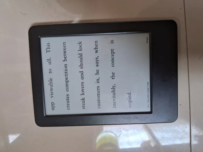 Buy used Amazon Kindle 7th Generation E-reader, Black, Good Condition online on Resellpur