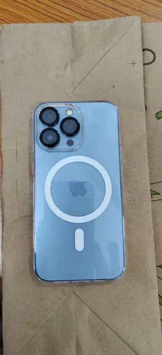 Buy used Apple Iphone 13 Pro Used 128GB Silver Dual SIM Face ID Working online on Resellpur