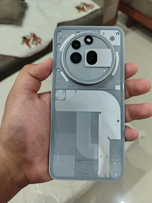 Buy used Nothing Phone 3a Pro, 8GB RAM, 256GB, Light Grey, Like New online on Resellpur