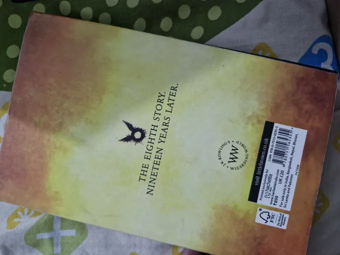Buy used Harry Potter And The Cursed Child New Book Paperback Orange online on Resellpur
