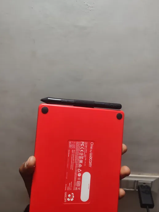 Buy used Wacom Used Graphic Tablet Red With Pen online on Resellpur