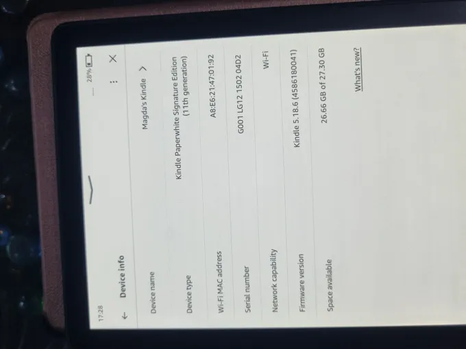 Sold second hand Amazon Kindle Paperwhite Signature Edition 11th Gen Wifi Black on Resellpur