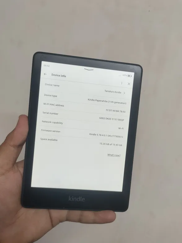 Sold second hand Kindle Paperwhite 11th Gen (16GB) - Very Good Condition - Black on Resellpur